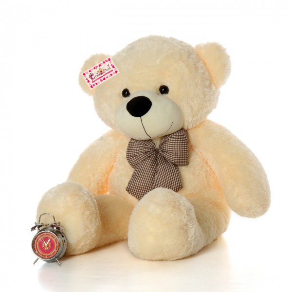 Human Size 5 Feet Long Peach Teddy Bear Soft Toy 152 cm